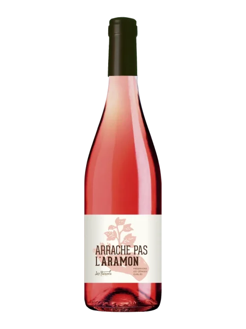 Cuvée Arrache pas l'Aramon, rosé de cépage Aramon du Domaine Les Païssels